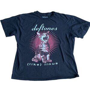 Deftones (Like) Linus Band T-Shirt Young Adult 2XL or Adult Large